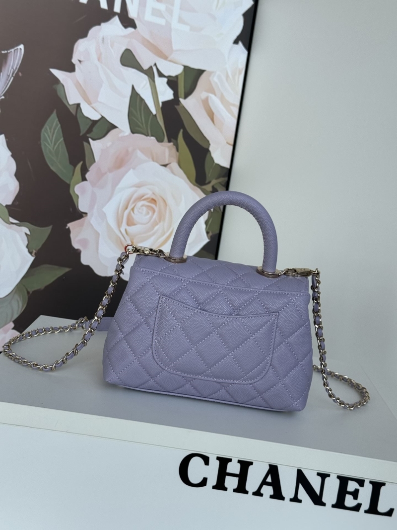 Ch**el top handle bags